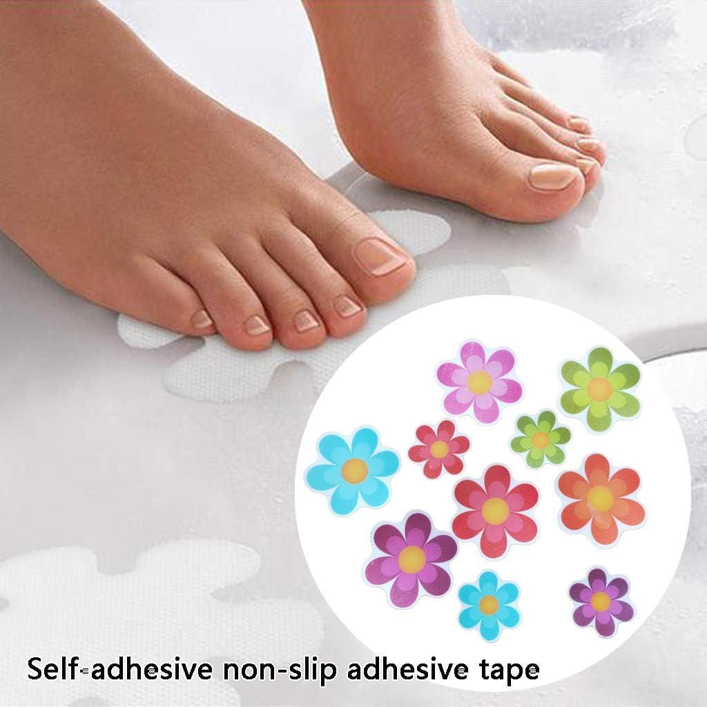 HapGlan 10pcsSet Anti-Slip Bathtub Stickers