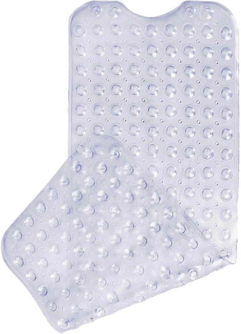 SOUGAO Extra Long Non-Slip Bath Mat with Suction Cups 40x100cm 1