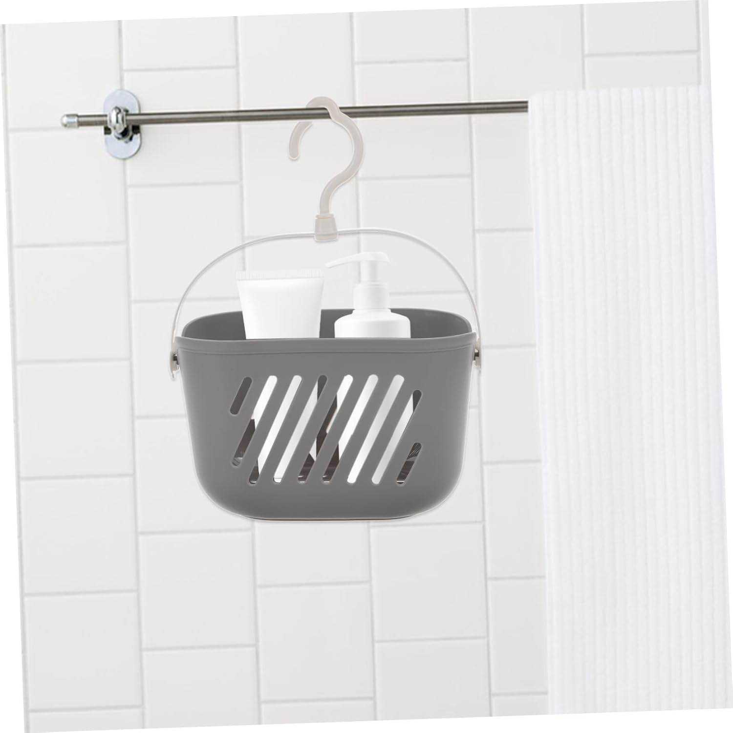 Ciieeo Hanging Shower Basket Modern Bathroom Accessory