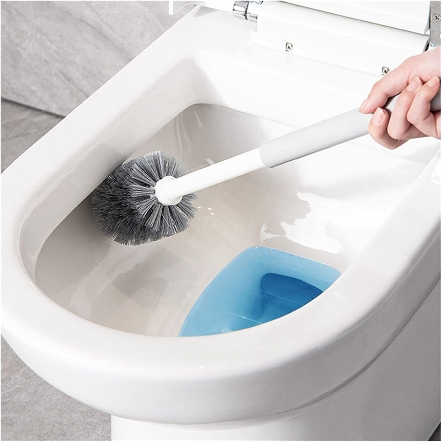Toilet Brush and Plunger Combo with Holder for Easy Cleaning