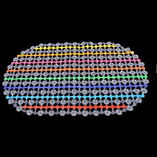 Qtqgoitem Rubber Bathtub Resistant Suction Cup Mat