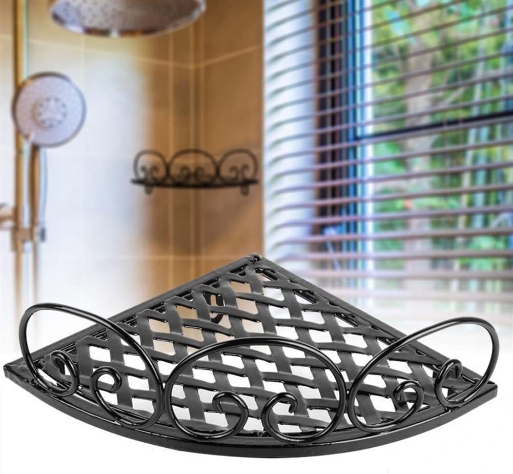 Shower Caddy Iron Art Triangle Wall Mount Storage Rack