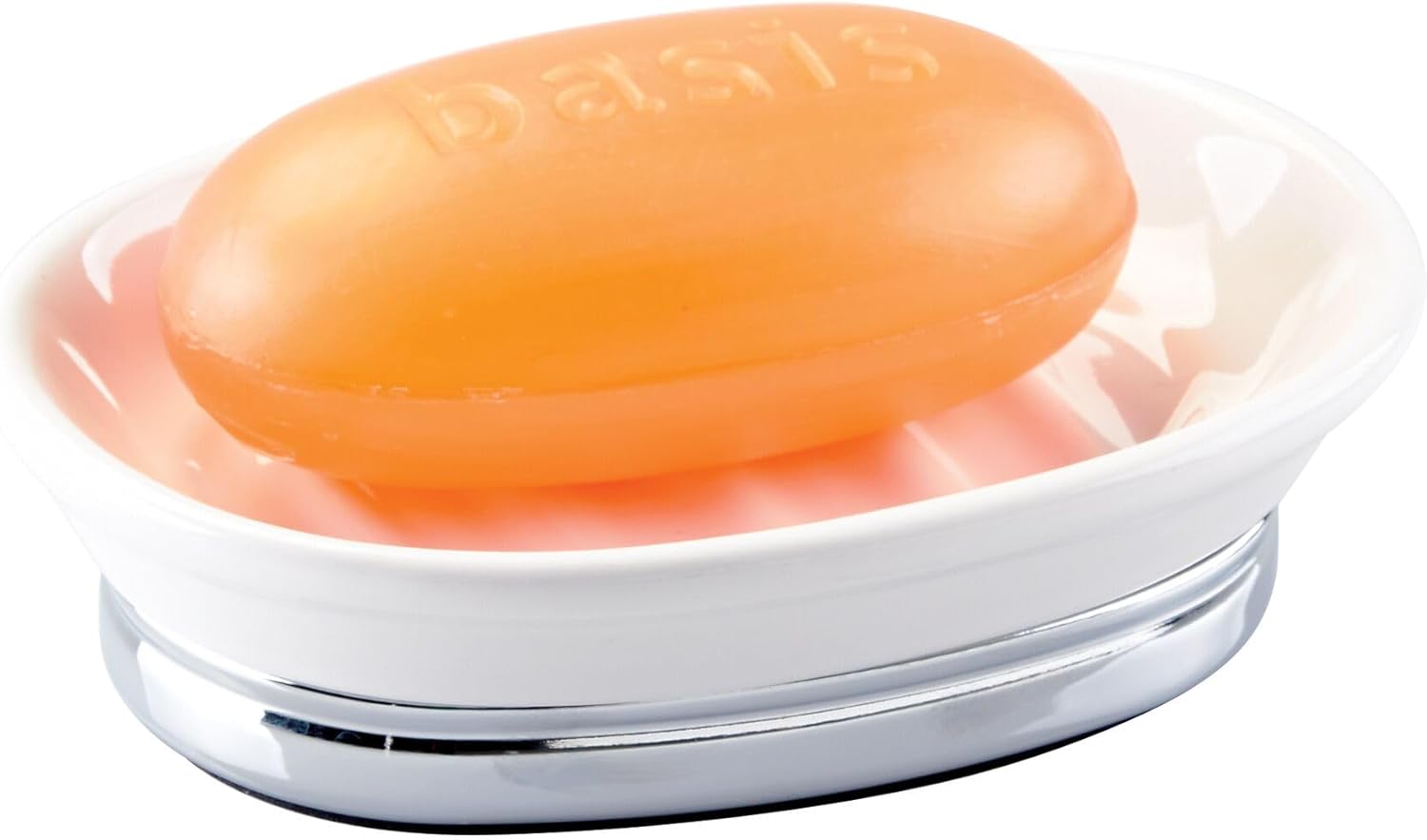 iDesign York Soap Dish White