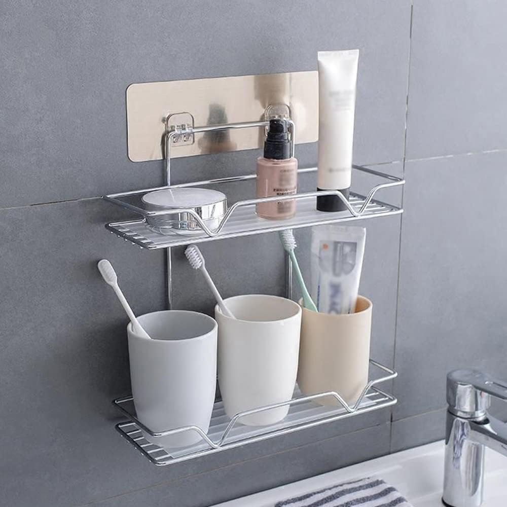 Shower Shelf Racks with Hook for Bathroom Storage