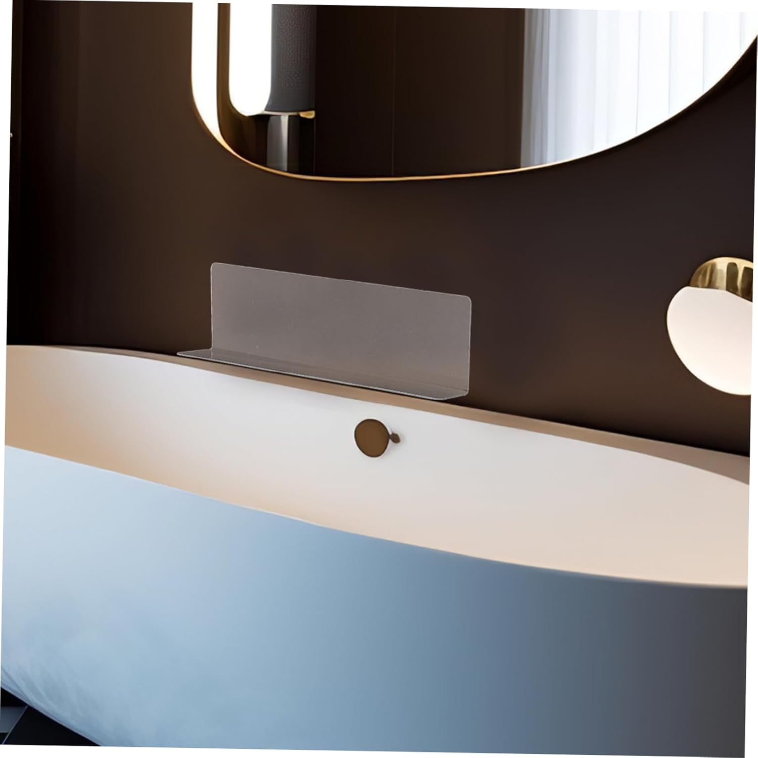 UKCOCO Shower Water Guard PVC Barrier for Tub and Bathroom Floors