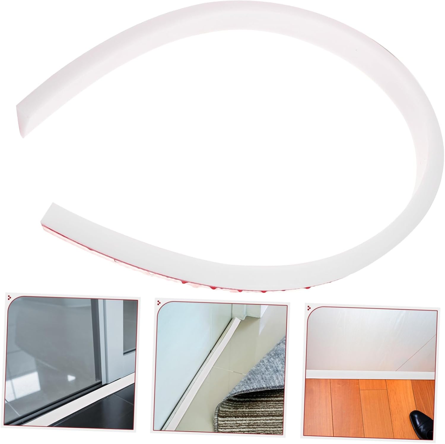 Balacoo Removable Shower Door Water Barrier Dam