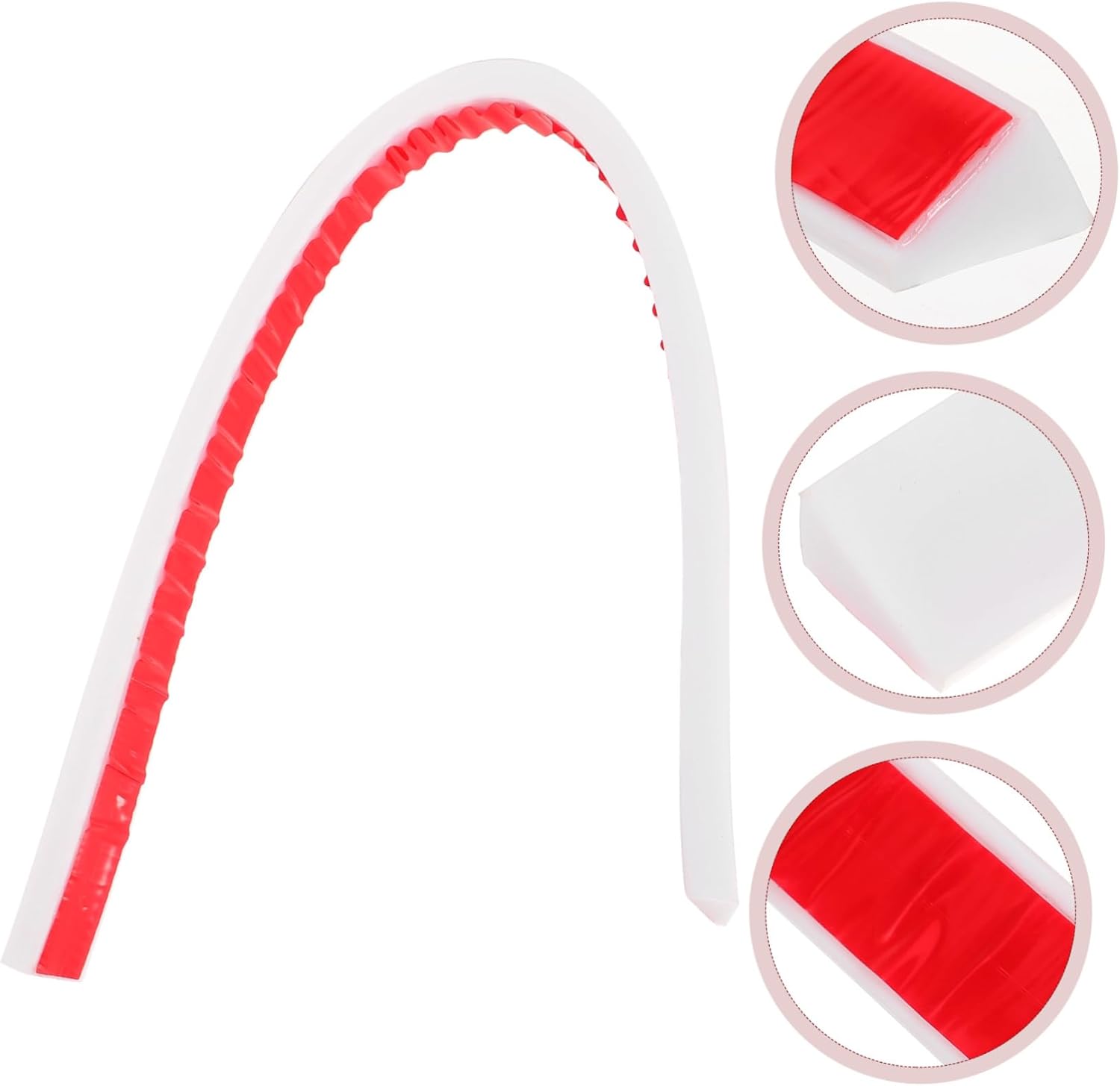 Jojofuny Shower Door Bottom Seal Water Barrier for Bathrooms