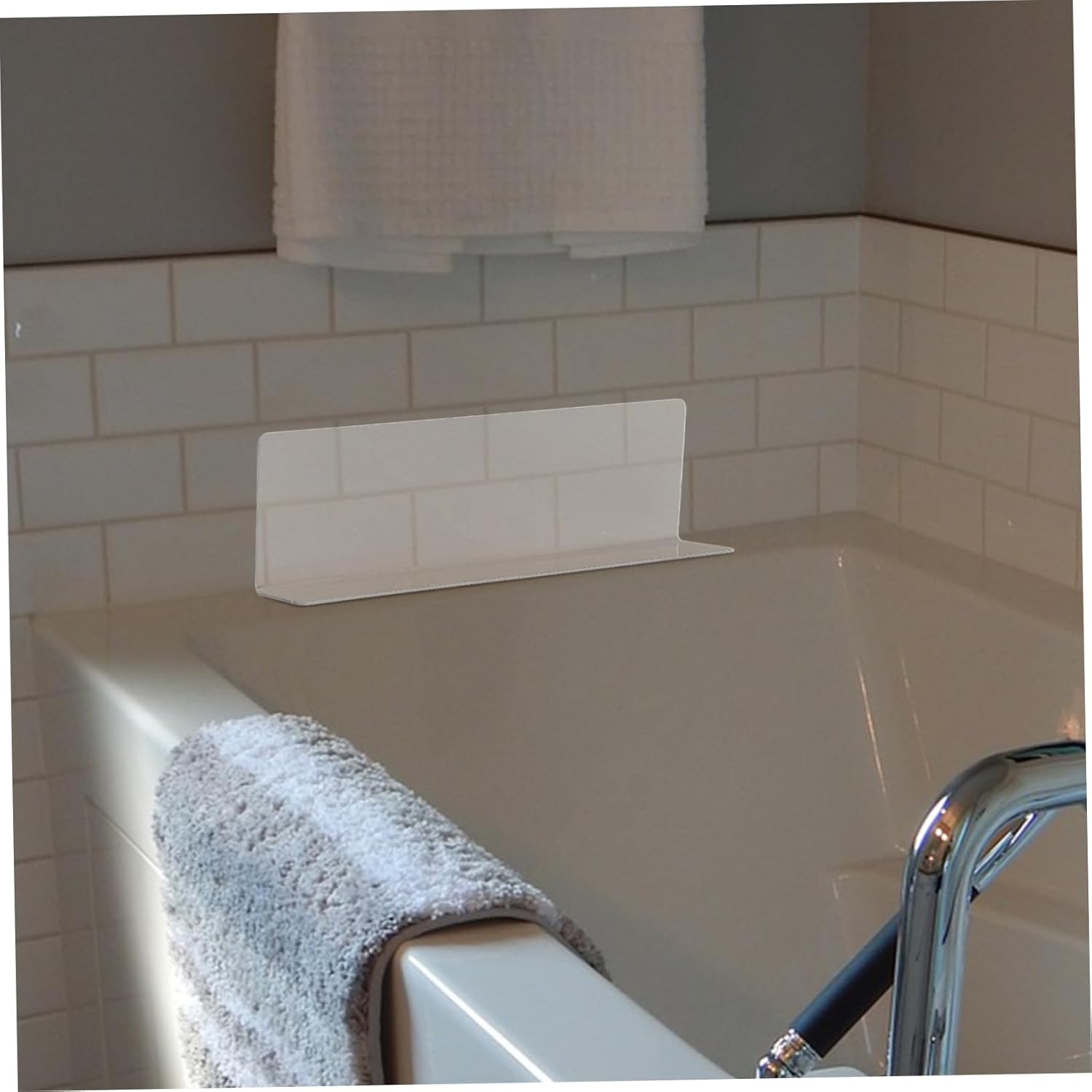 KONTONTY Bathtub Corner Water Barrier 1