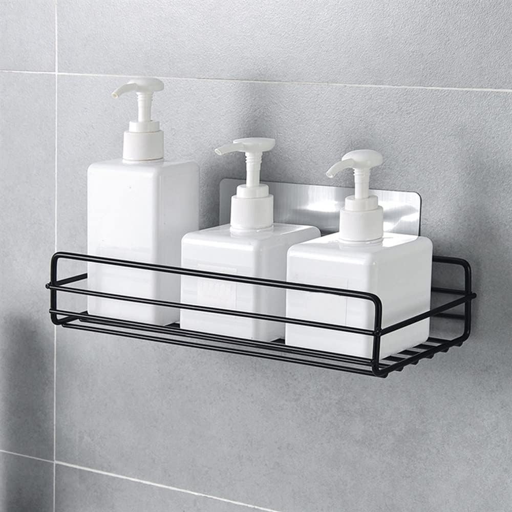 ANNBKA Wall Mount Shower Caddy Black 1