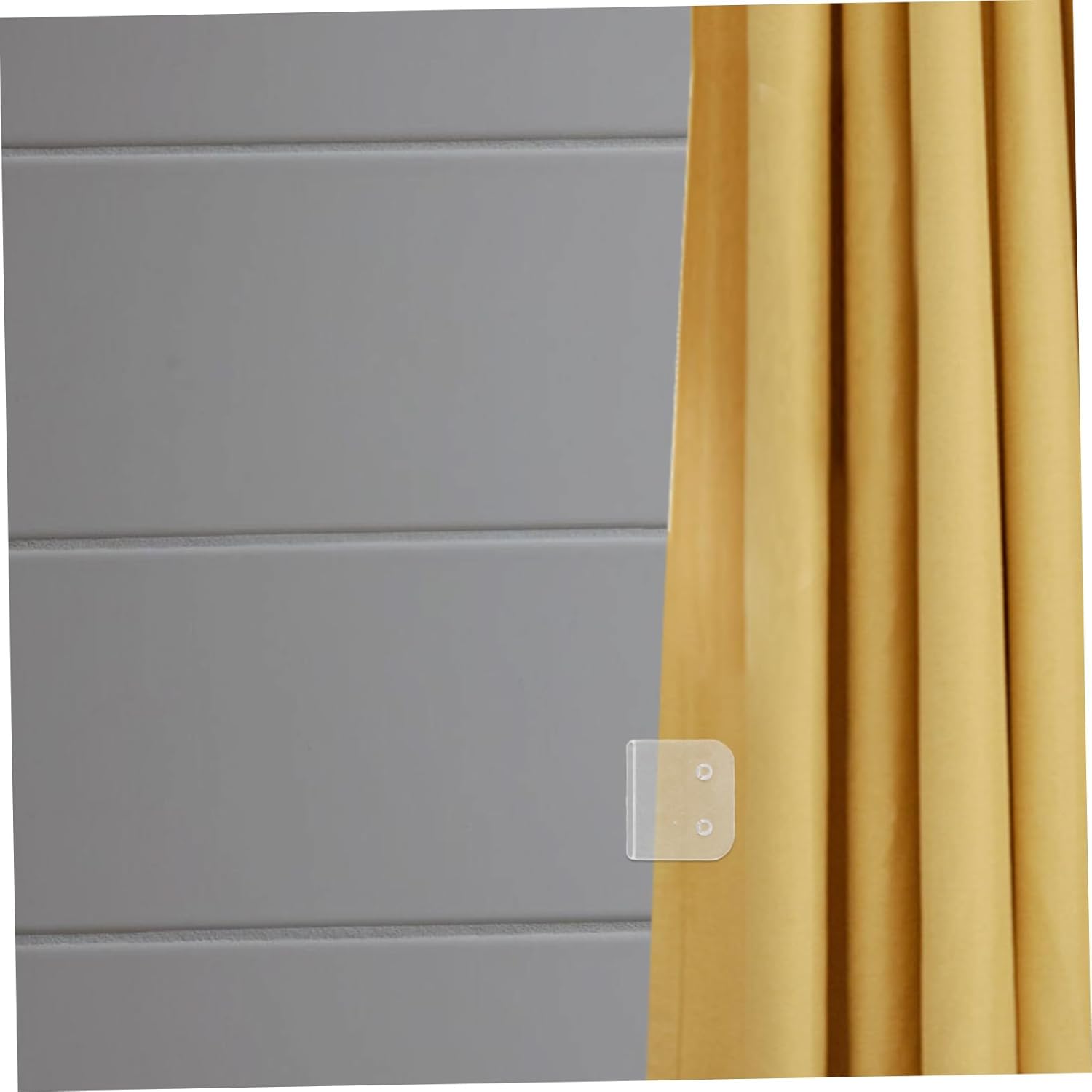 4 Pack ABS Shower Curtain Keepers Self Adhesive Clips