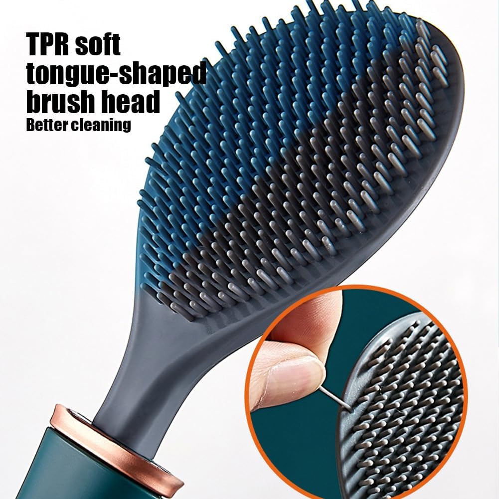 Lekxagabo Toilet Brush with Holder Green
