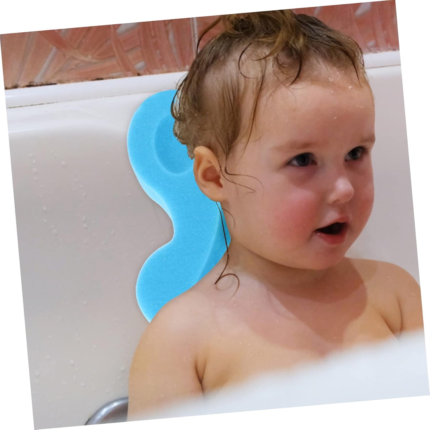 DECHOUS Non-Slip Bath Mat for Newborns and Babies