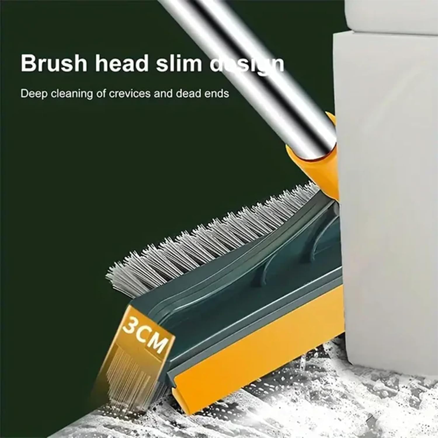 Bloame 3-in-1 Cleaning Brush for Bathroom Kitchen and More