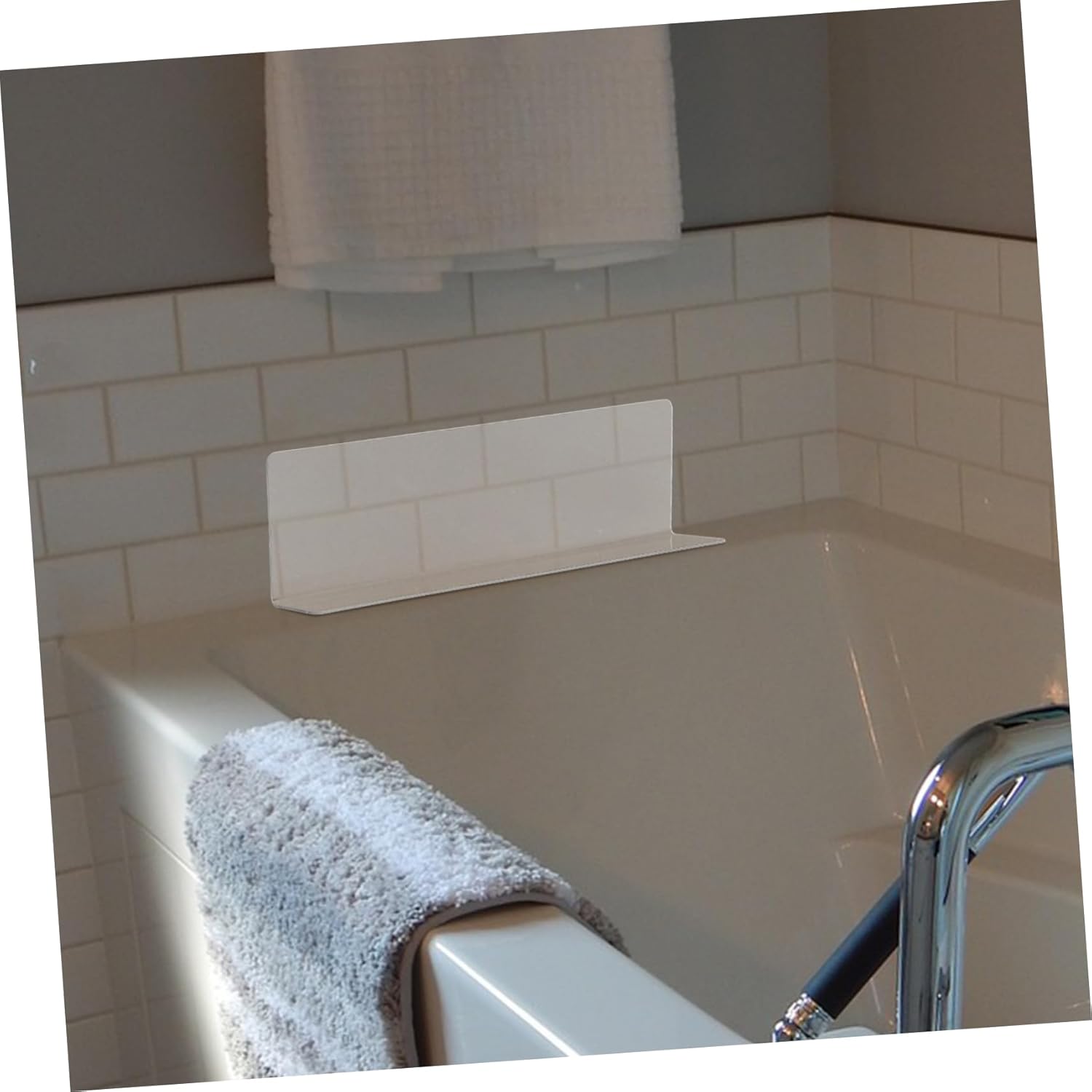 BESTOYARD PVC Bathtub Water Barrier Splash Guard