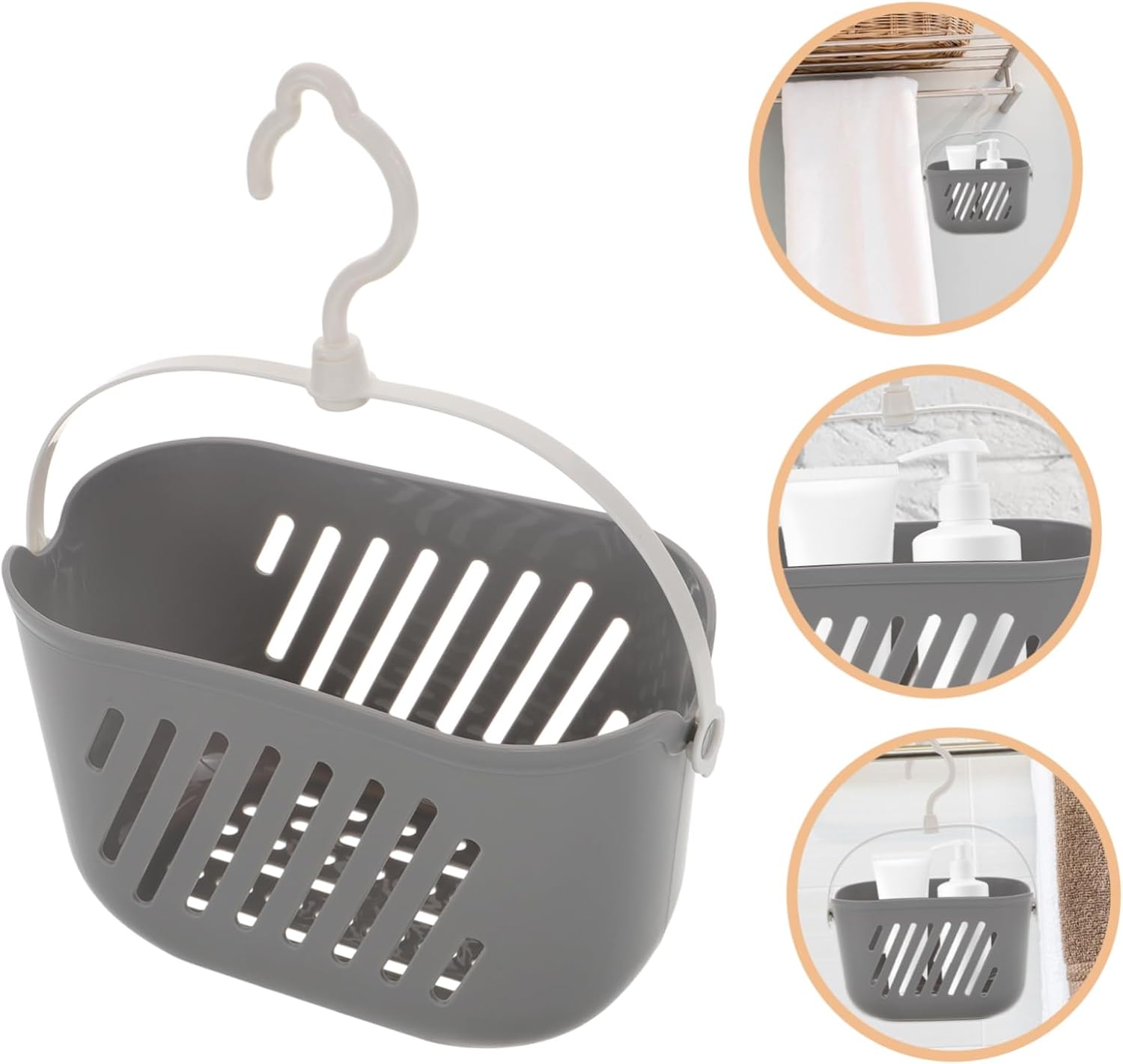 Ciieeo Hanging Shower Basket Modern Bathroom Accessory