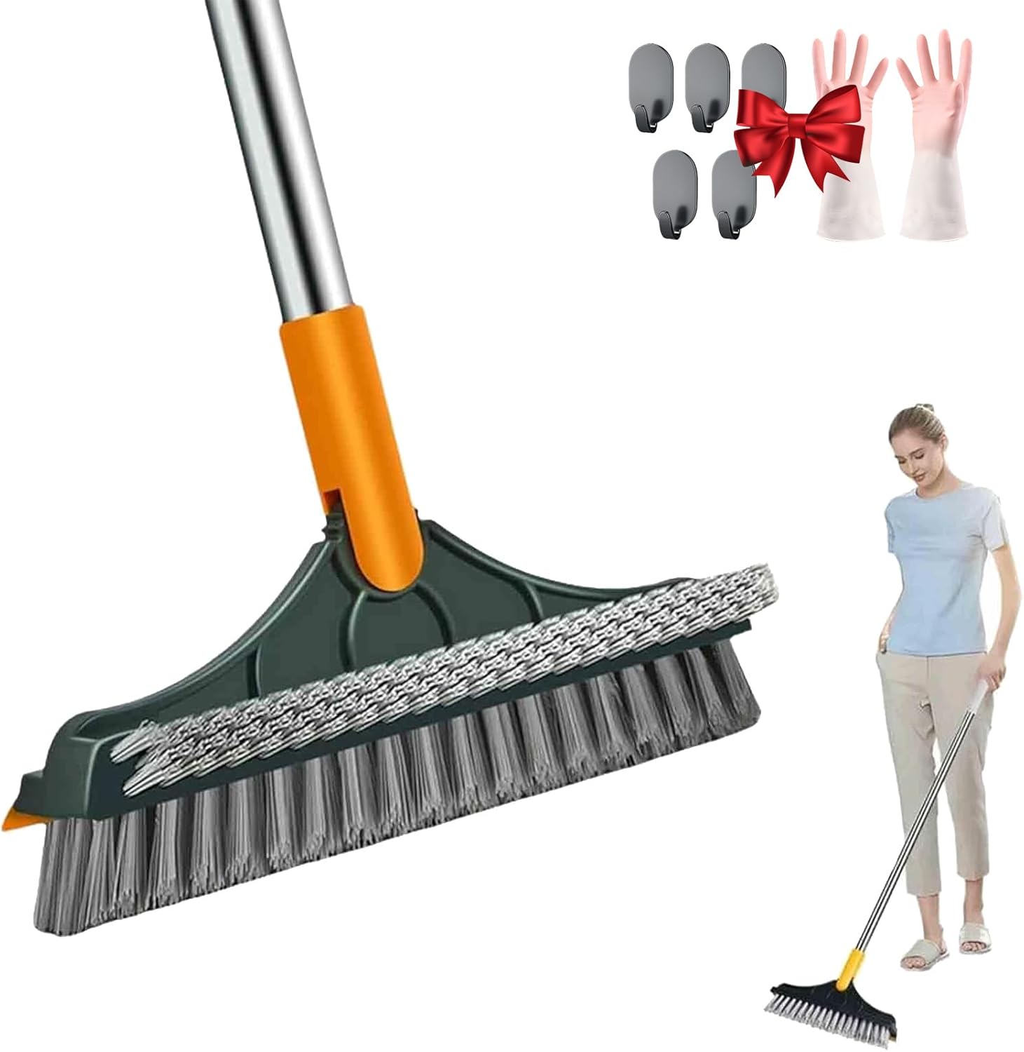 Bloame 3-in-1 Cleaning Brush for Bathroom Kitchen and More