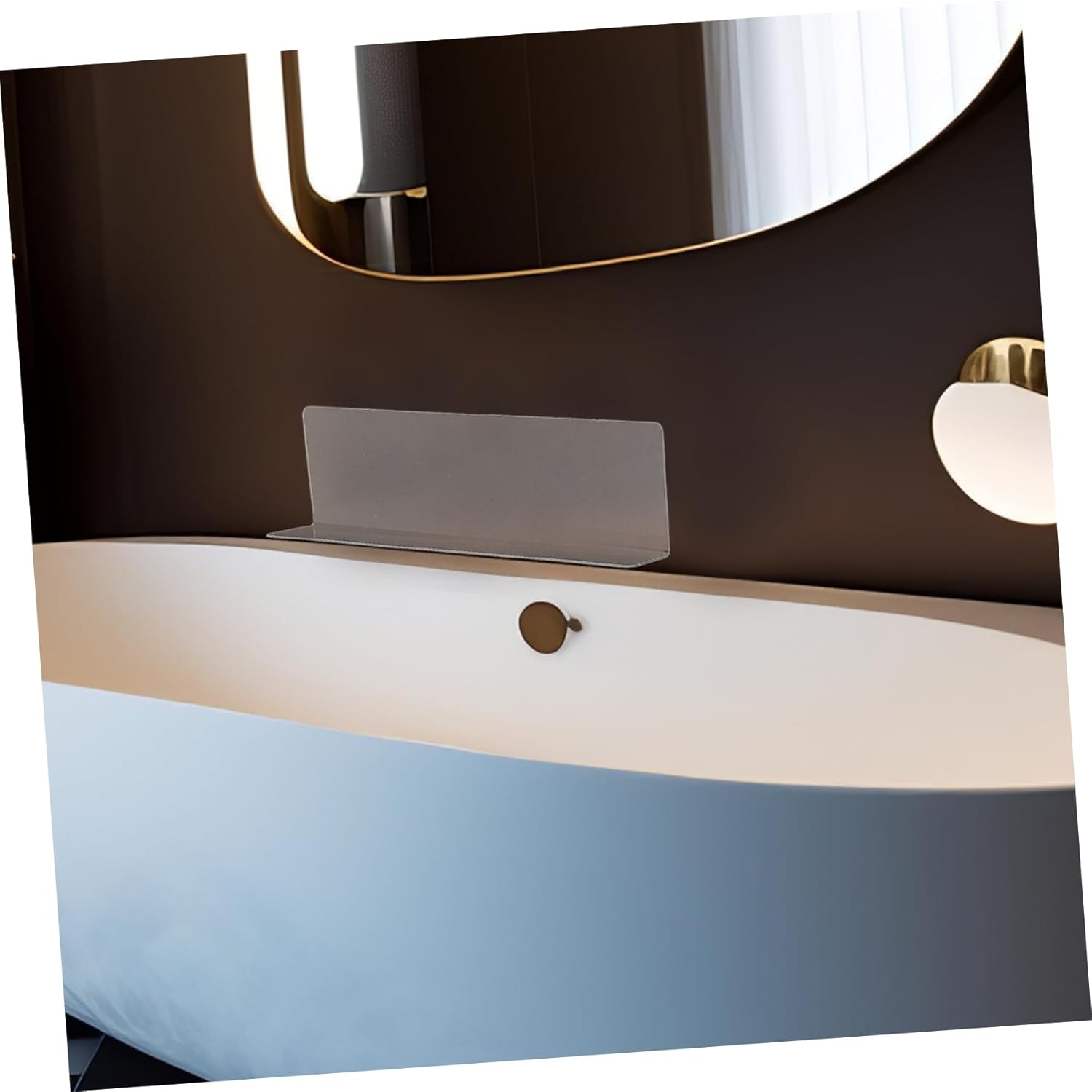 Zerodeko Tub Corner Water Barrier - Easy Install and Low Maintenance