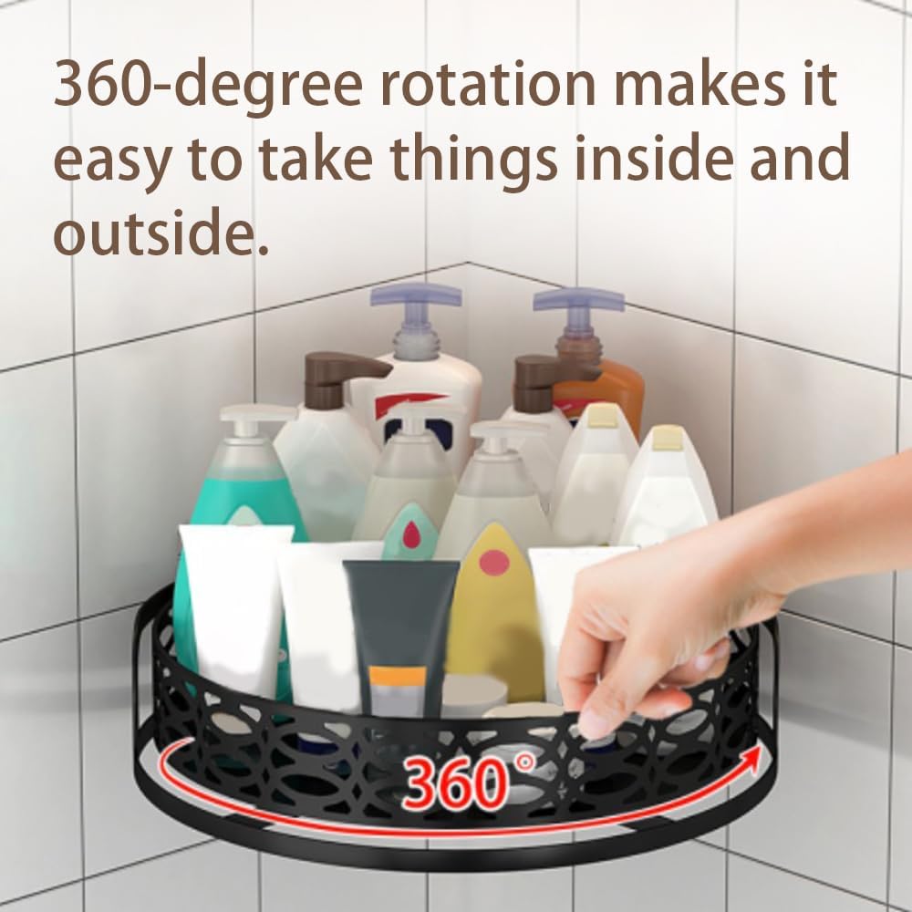 MYHMDICO 360 Rotating Corner Storage Tray