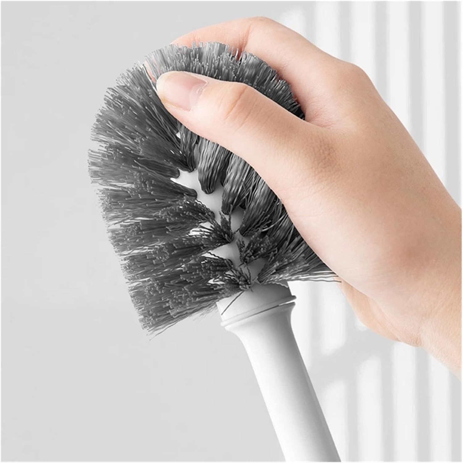 Toilet Brush and Plunger Combo with Holder for Easy Cleaning