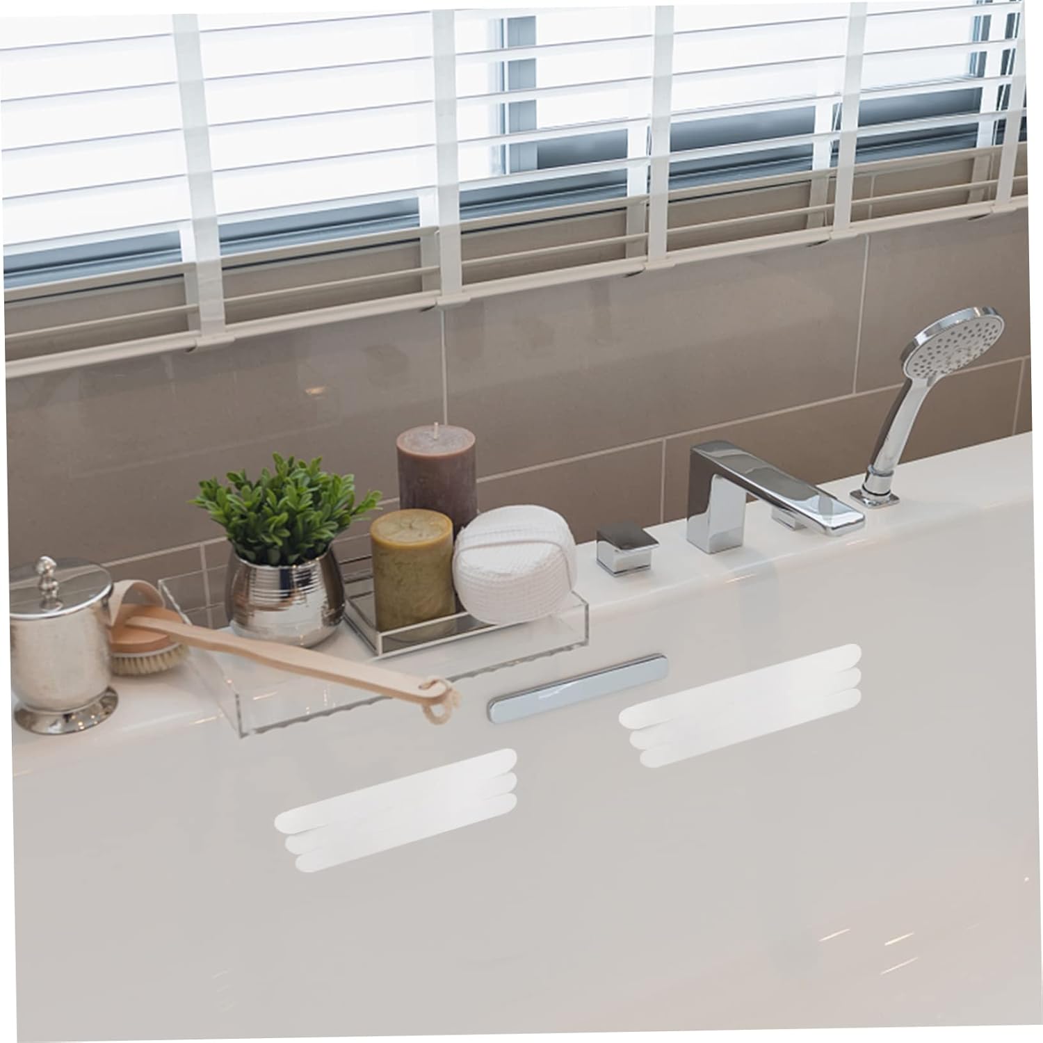 Cabilock 12pcs Anti-Slip Bath Treads Stickers