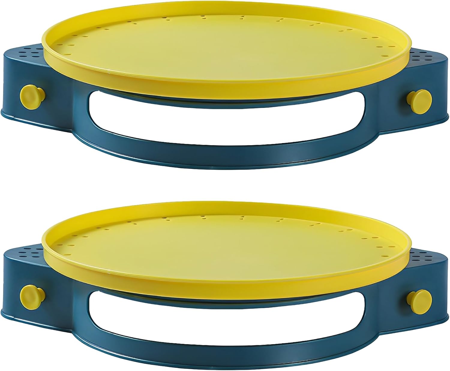 2 Pack Corner Shower Caddy 360 Rotating Rack