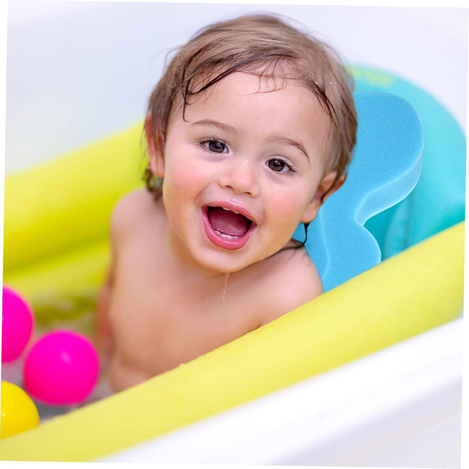 DECHOUS Non-Slip Bath Mat for Newborns and Babies