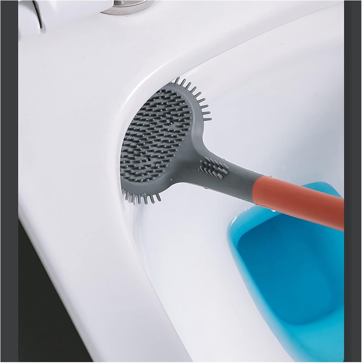 UNNS Toilet Brush with Wall Holder and Base
