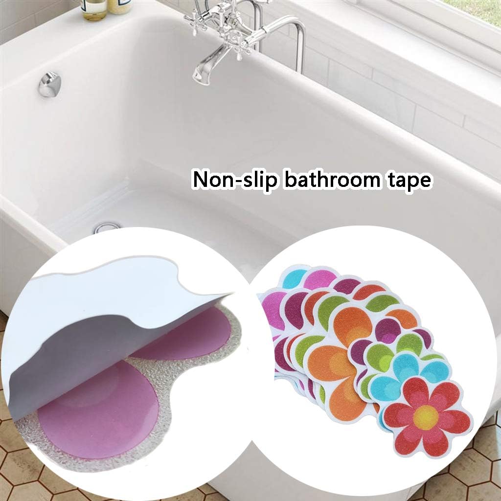 HapGlan 10pcsSet Anti-Slip Bathtub Stickers