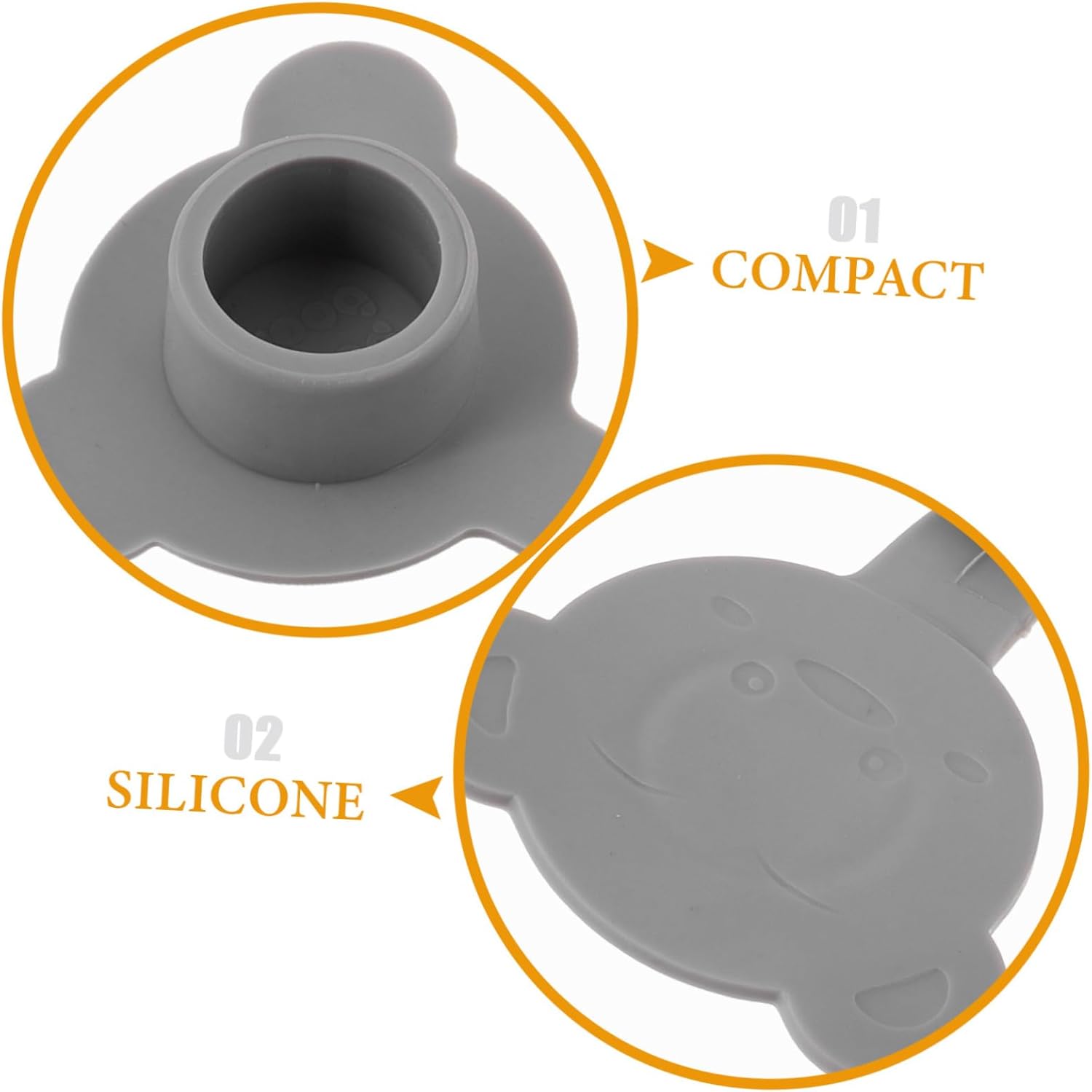 DIYEAH Silicone Bathtub Drain Stopper Universal Non-Slip