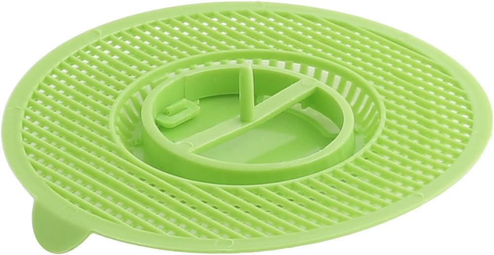 Green Brown Bathtub Hair Drain Stopper Filter