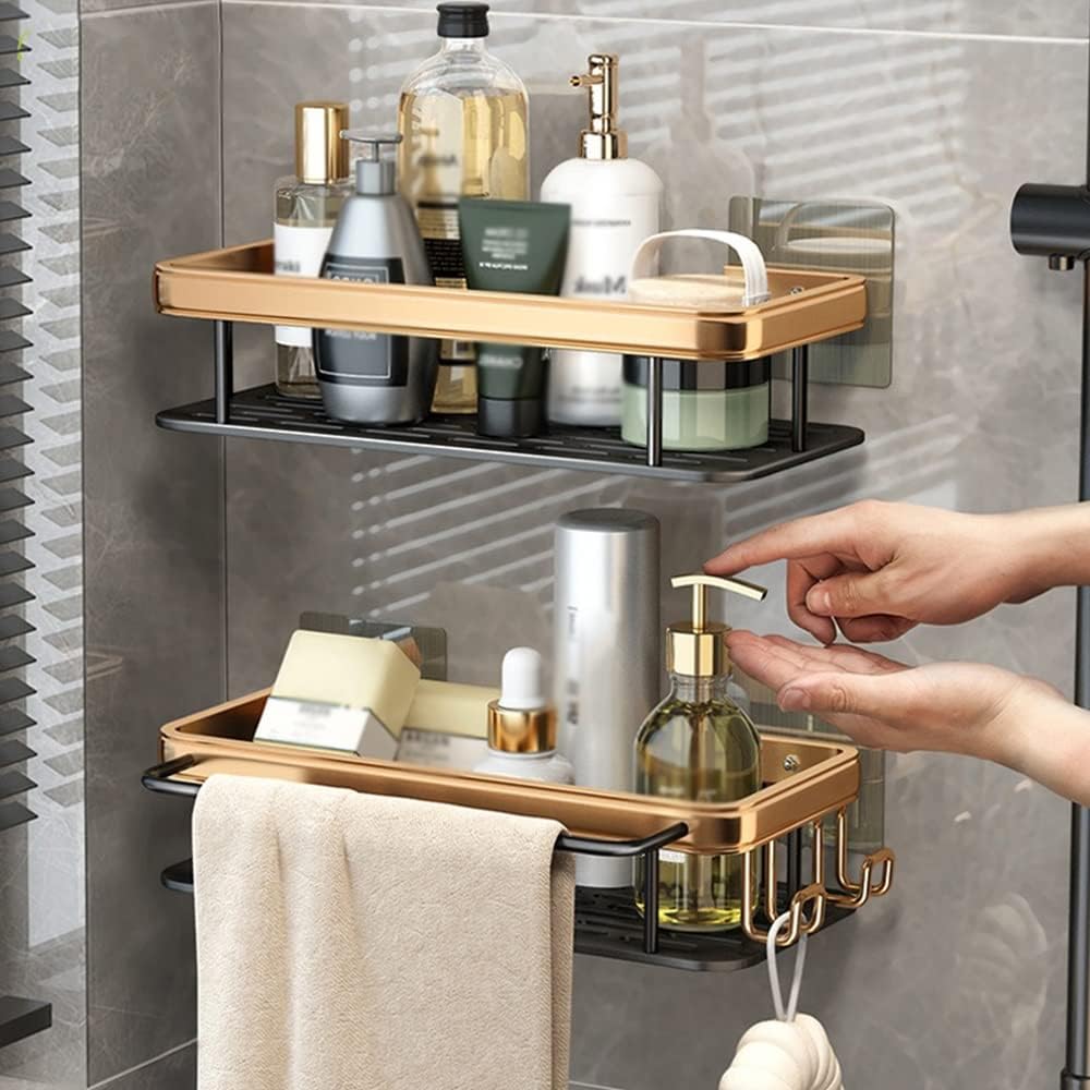 Golden Standard Shower Caddy with Drainage