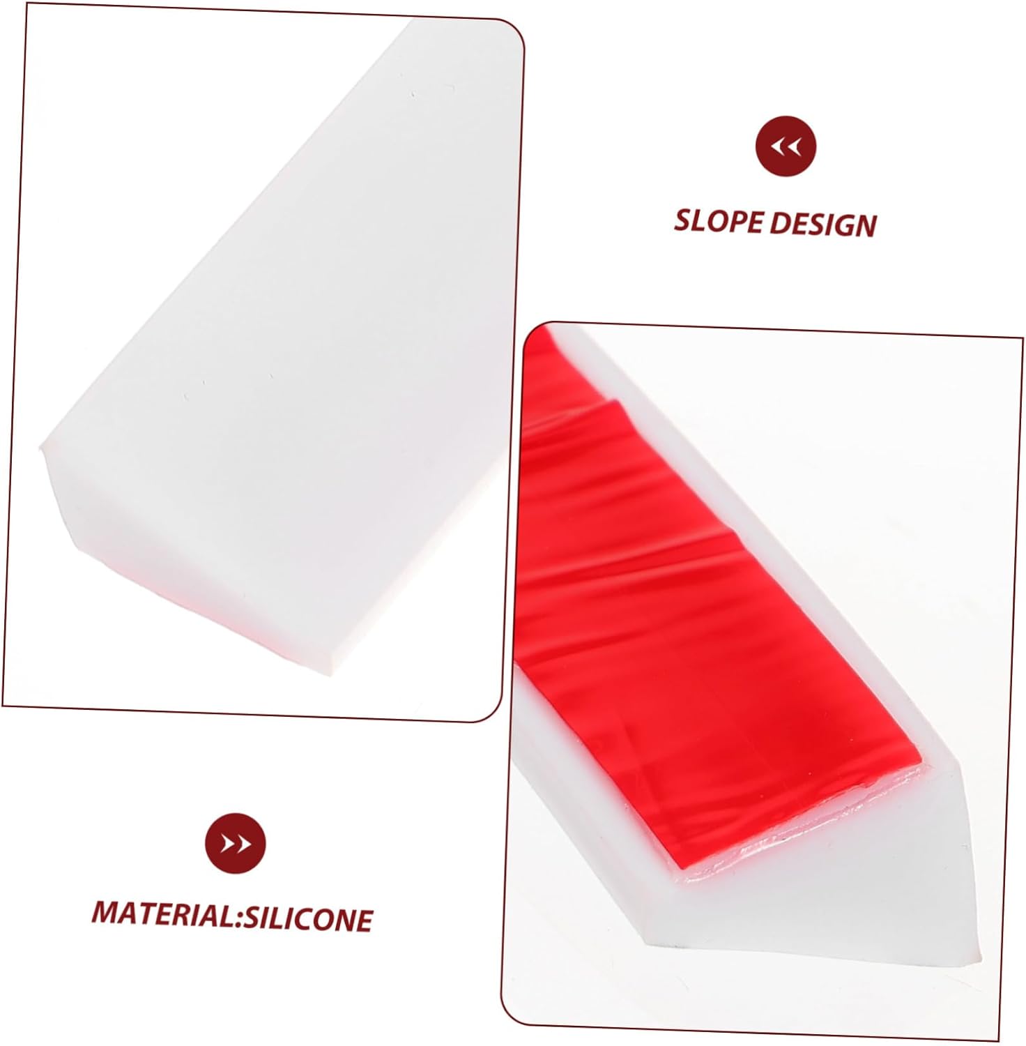 IWOWHERO 50cm Tub Drain Hair Catcher with Silicone Water Seal