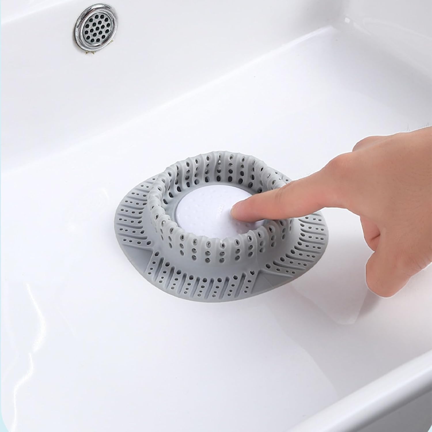 DIEKE Non-Deforming Silicone Bathtub Drain Stopper