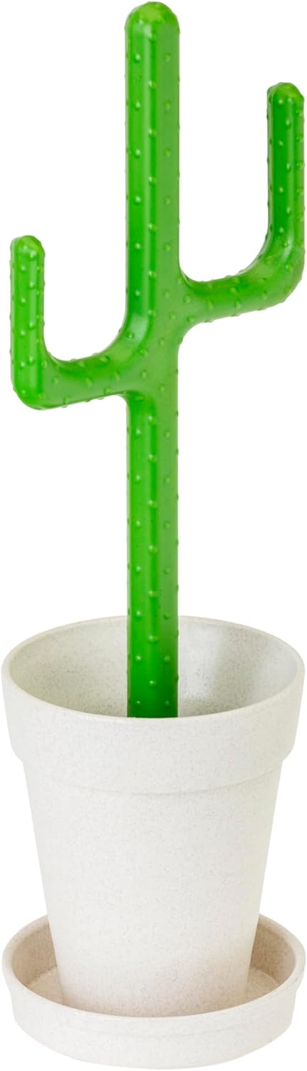Vigar Cactus Toilet Brush Set with Holder 1