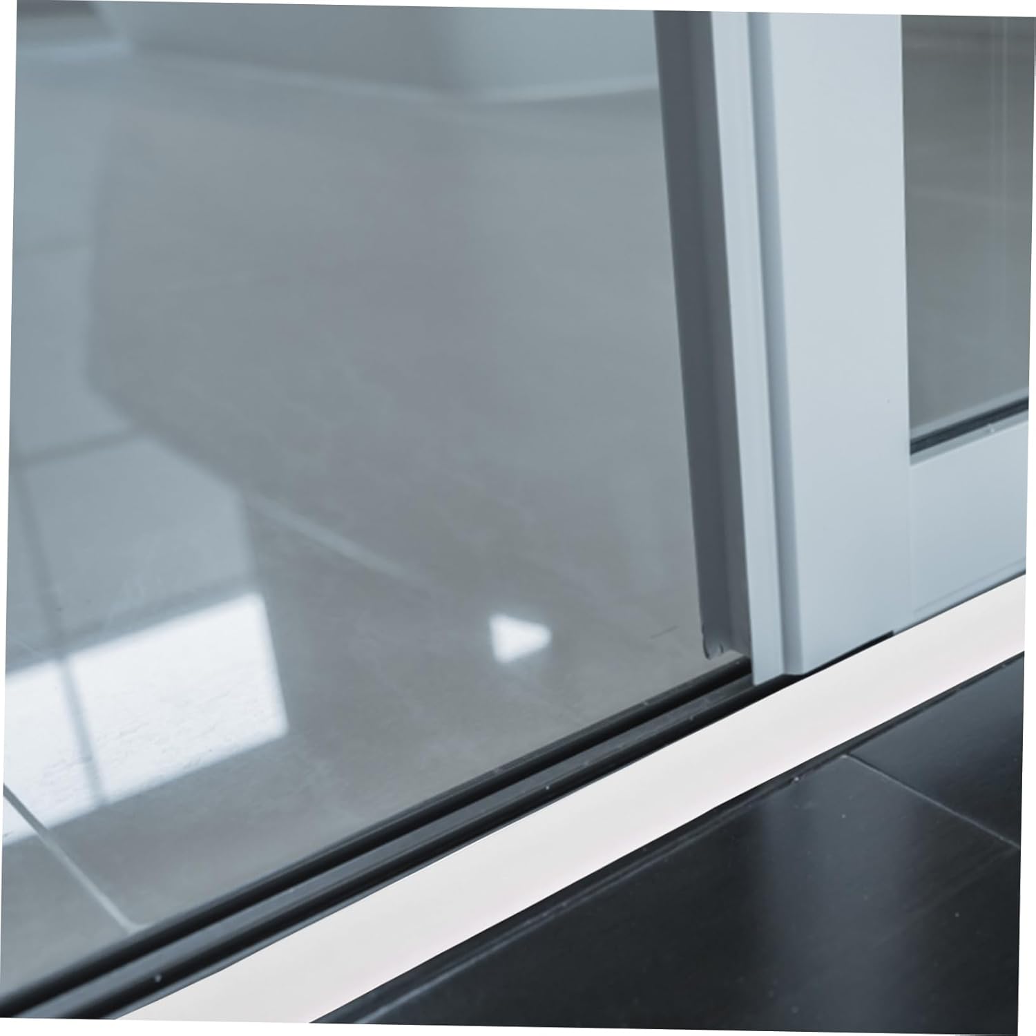 Jojofuny Shower Door Bottom Seal Water Barrier for Bathrooms