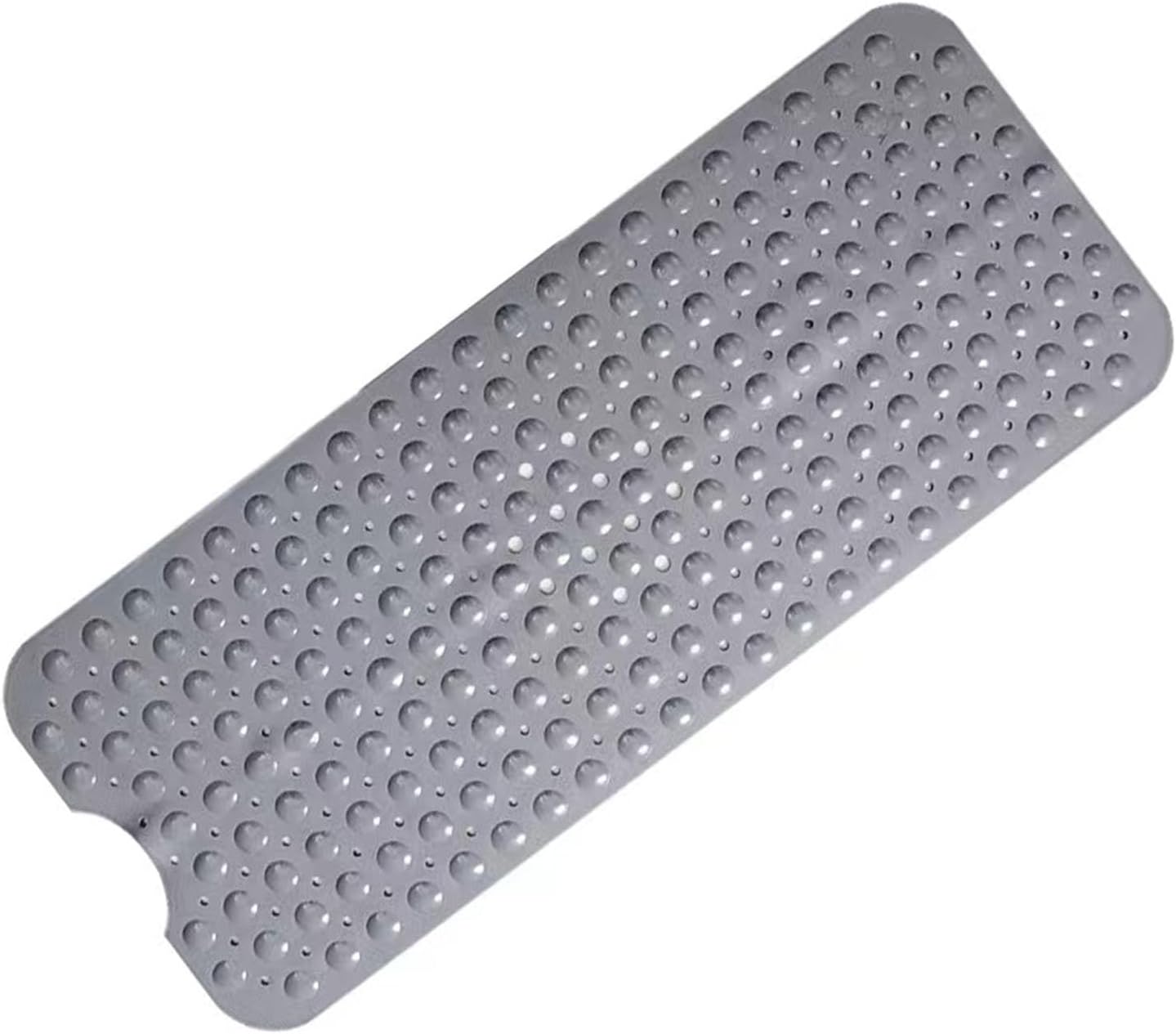 SAISAIXU Extra Long Non-Slip Bath Mat with Suction Cups and Drain Holes