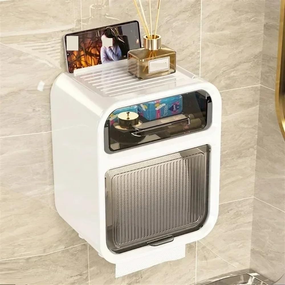 ZXDdxjiu Wall-Mounted Toilet Tissue Dispenser Orange