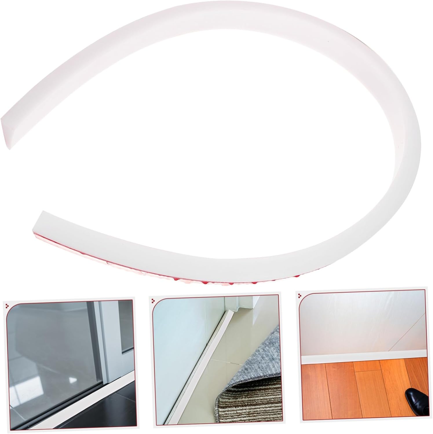 QUMIIRITY Silicone Bathtub Stopper Water Barrier