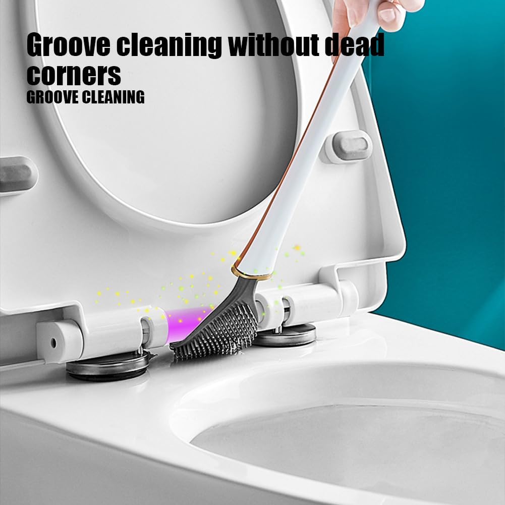 Lekxagabo Toilet Brush with Holder Green