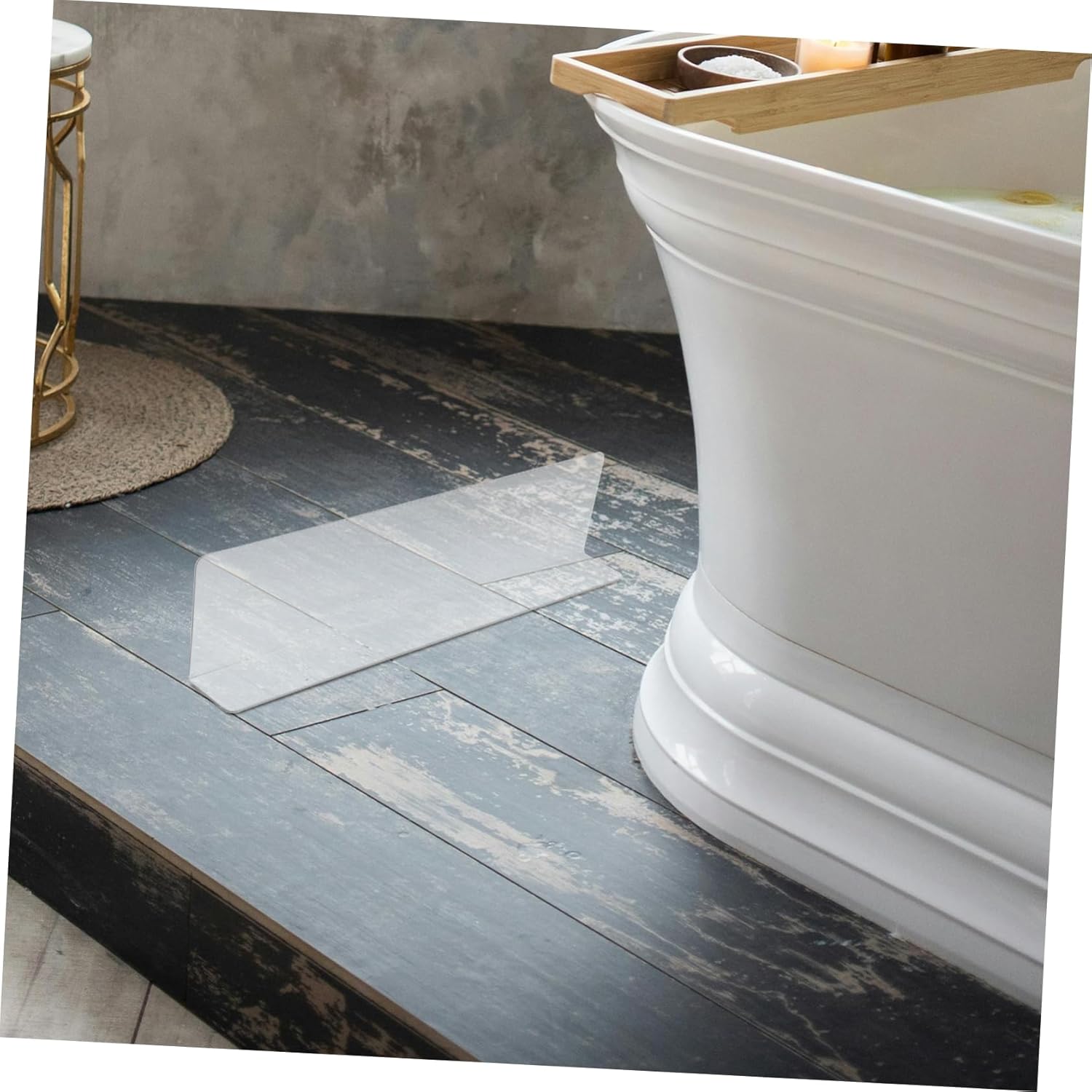 KONTONTY Bathtub Corner Water Barrier 1