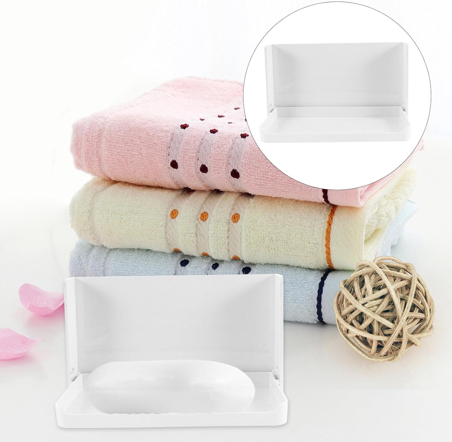 MARURY Foldable Gumball Lottery Shelf for Bathroom Kitchen
