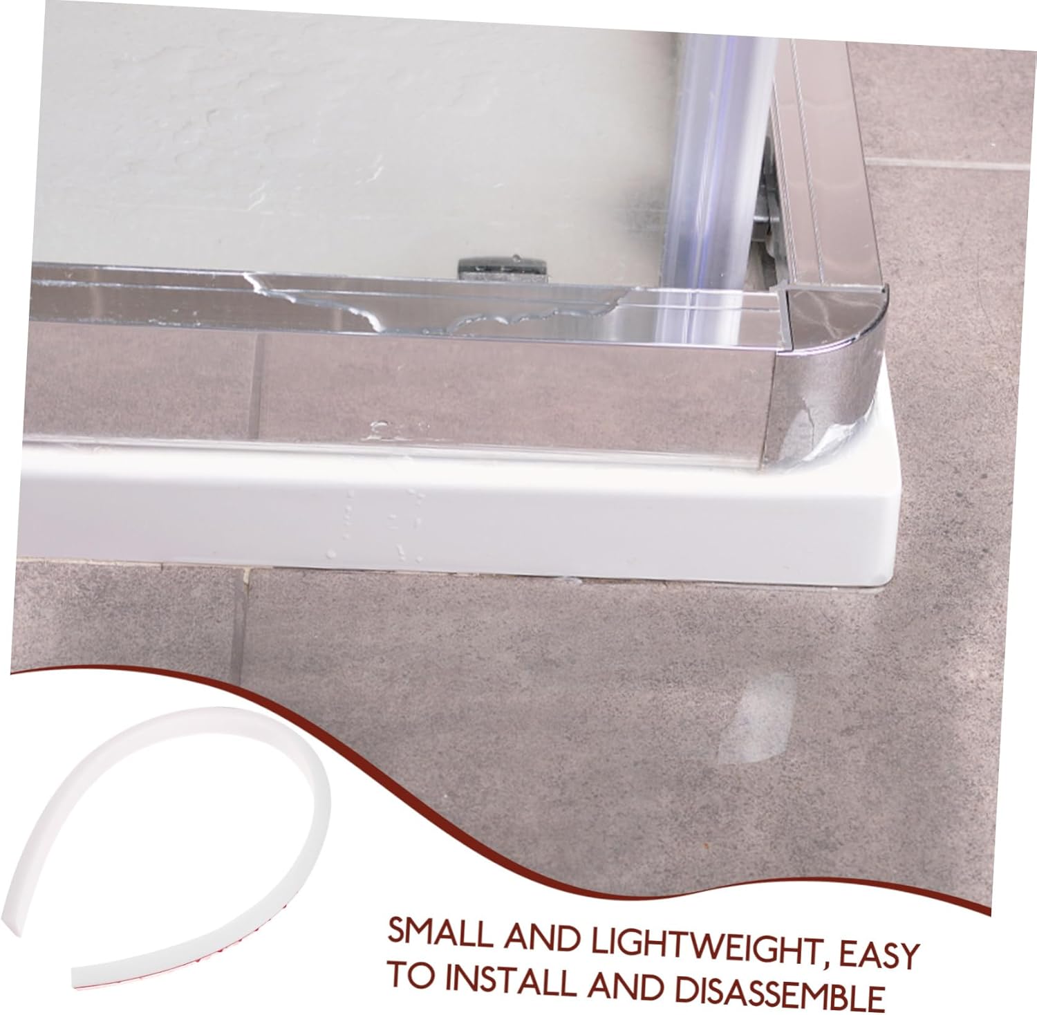 Jojofuny Bathtub Splash Shield for Robotic Vacuum