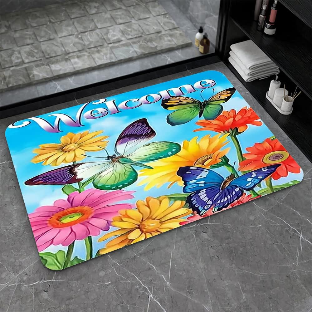 IMAYONDIA Super Absorbent Diatomaceous Earth Bath Mat 1