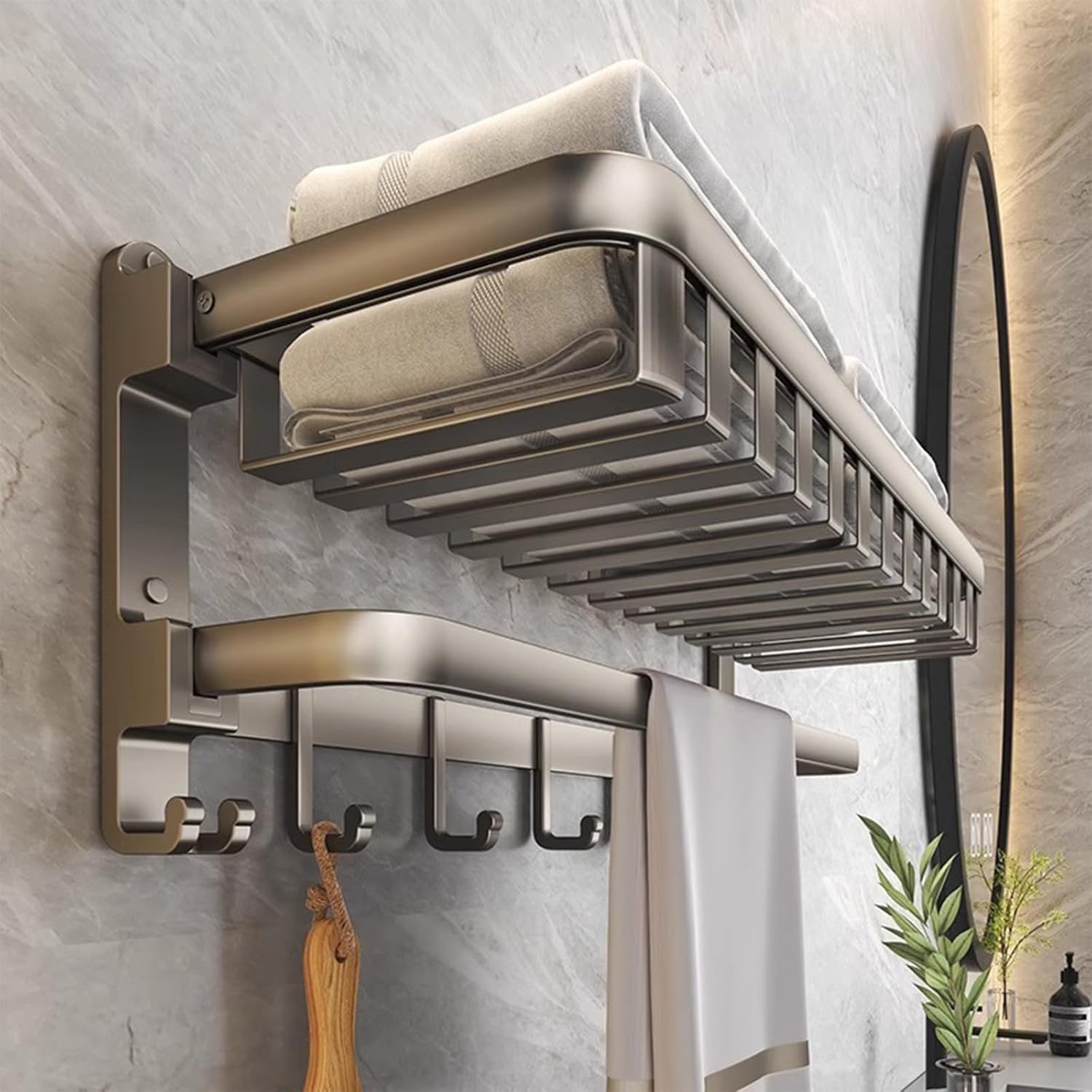 Trez Treamer No Drilling Shower Organizer 2-Story Basket