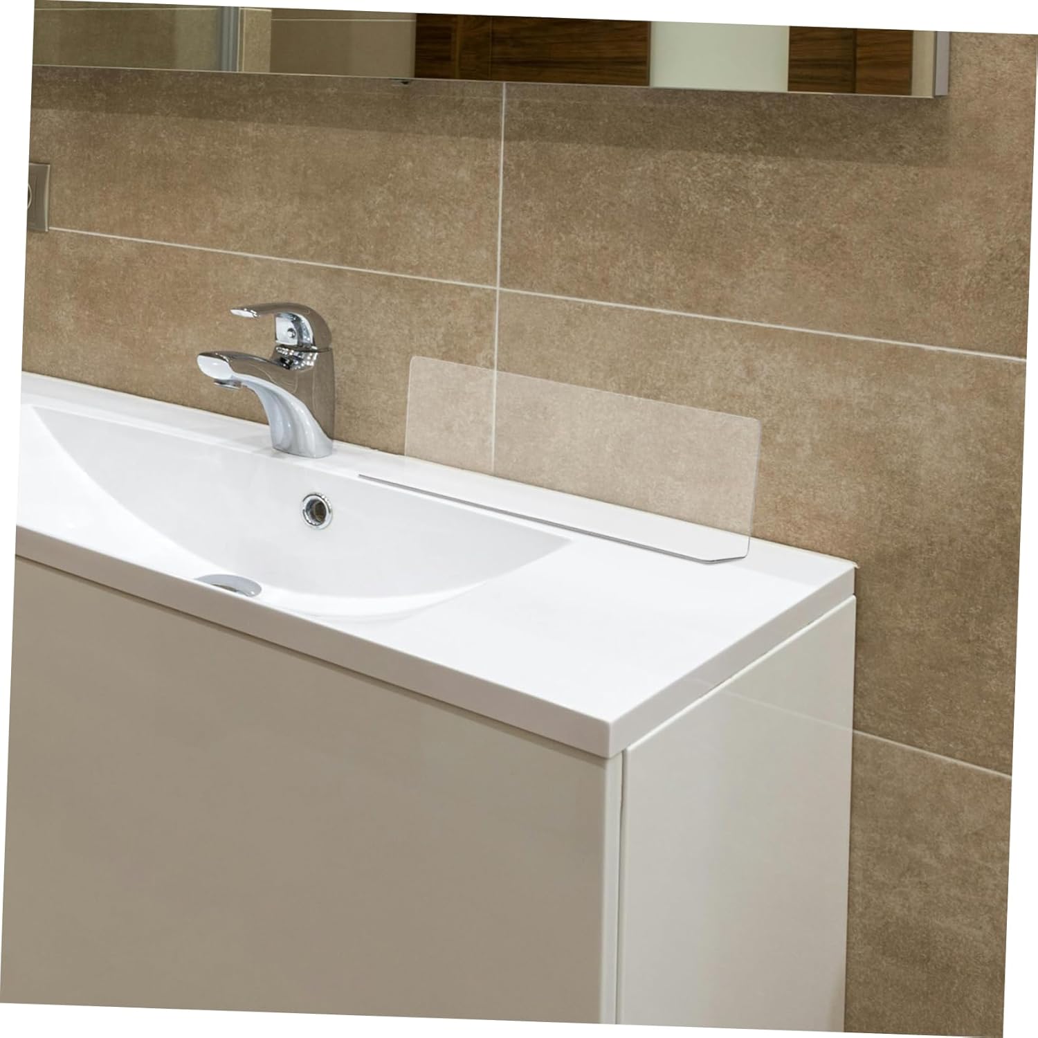 Alipis Anti-Splash Shower Tub Corner Protection PVC