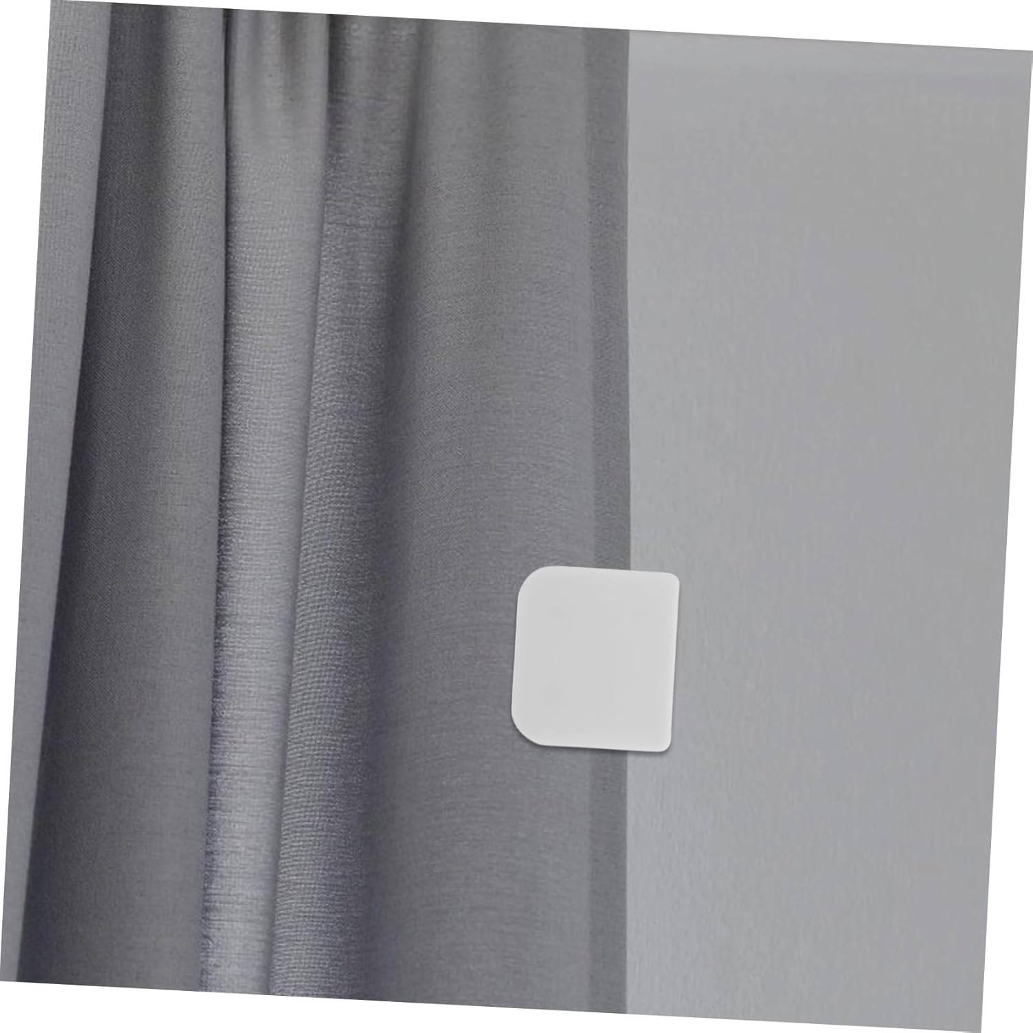Alipis 4-Piece Shower Curtain Clips Non-Slip Self Adhesive