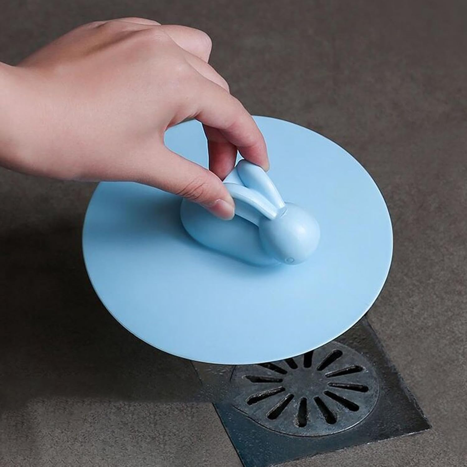 DimyFew Universal Silicone Tub Stopper 15cm Blue