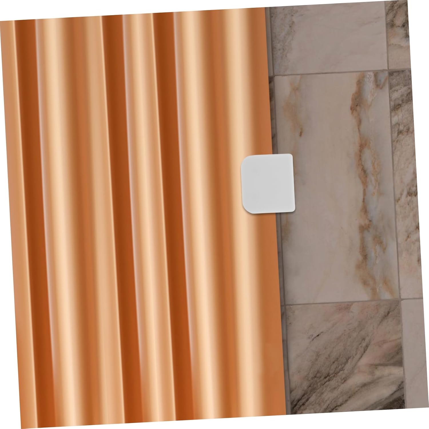 Alipis 4-Piece Shower Curtain Clips Non-Slip Self Adhesive