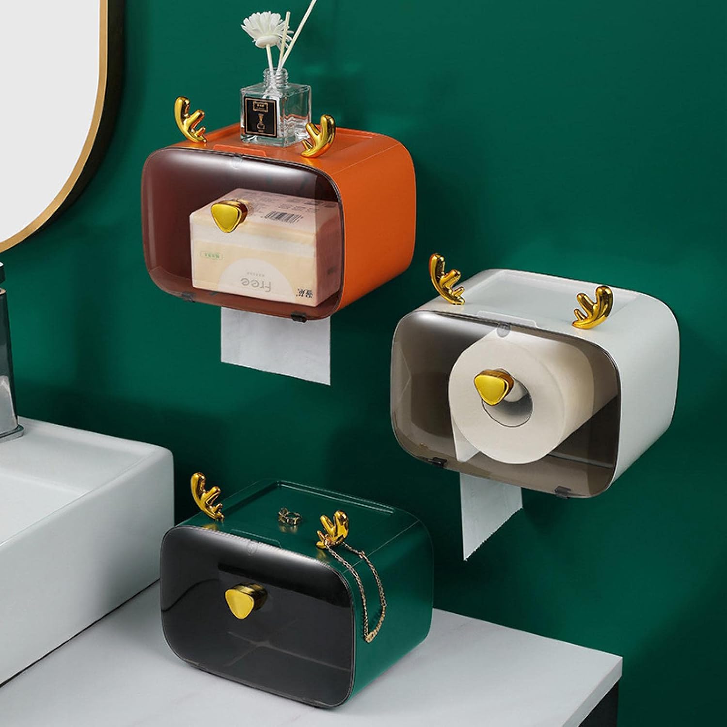 Nifao Waterproof Tissue Storage Rack Holder