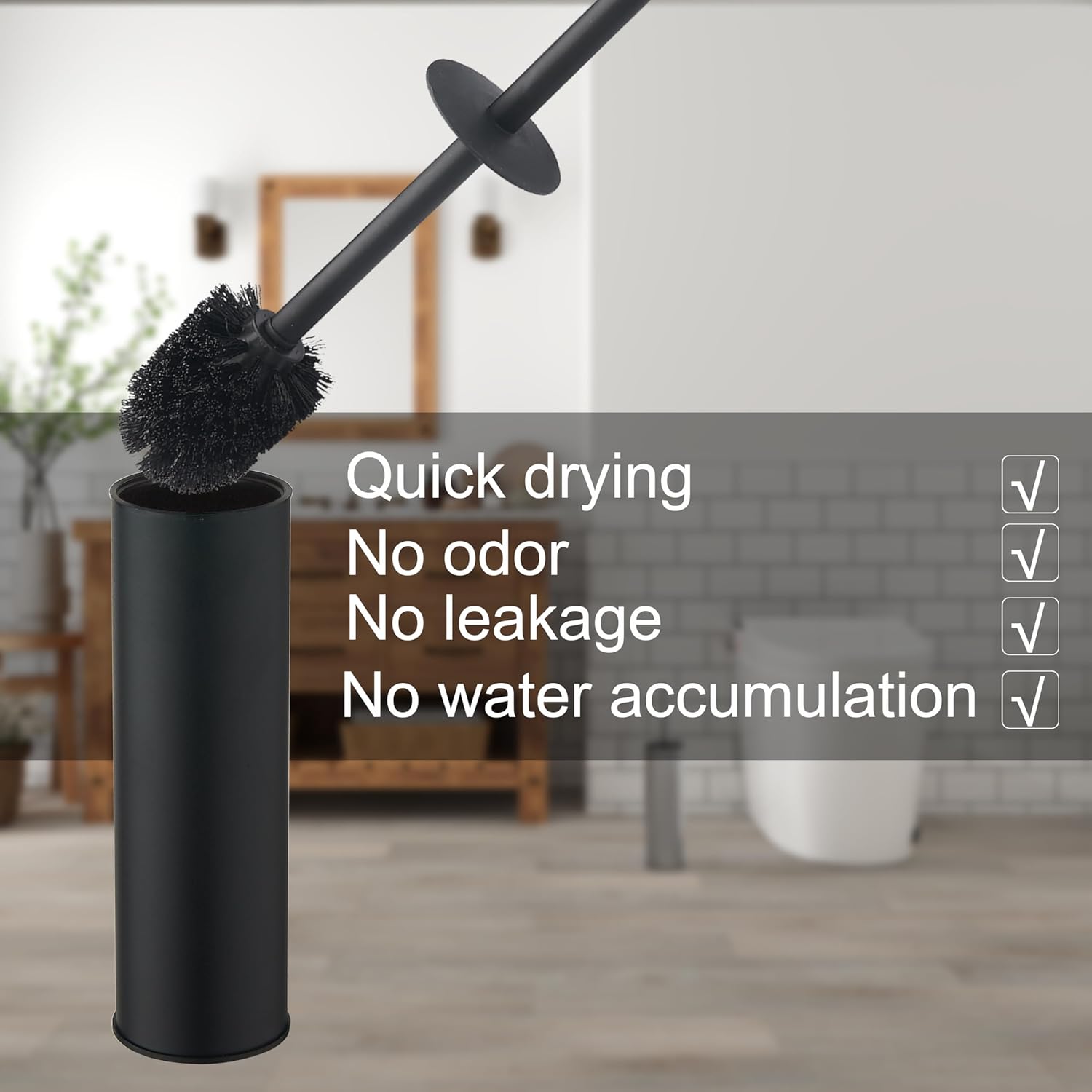 KLDKLD Toilet Brush and Holder Set